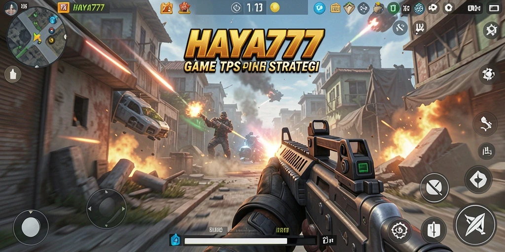 Tampilan gameplay HAYA777 yang mendebarkan dalam pertempuran TPS.
