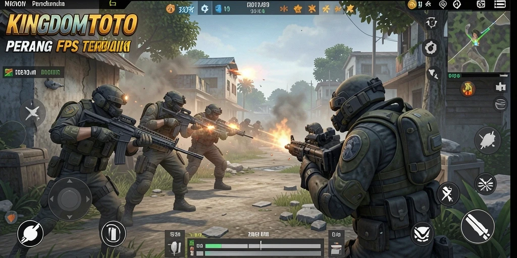 Tampilan aksi intens dalam gameplay KINGDOMTOTO.