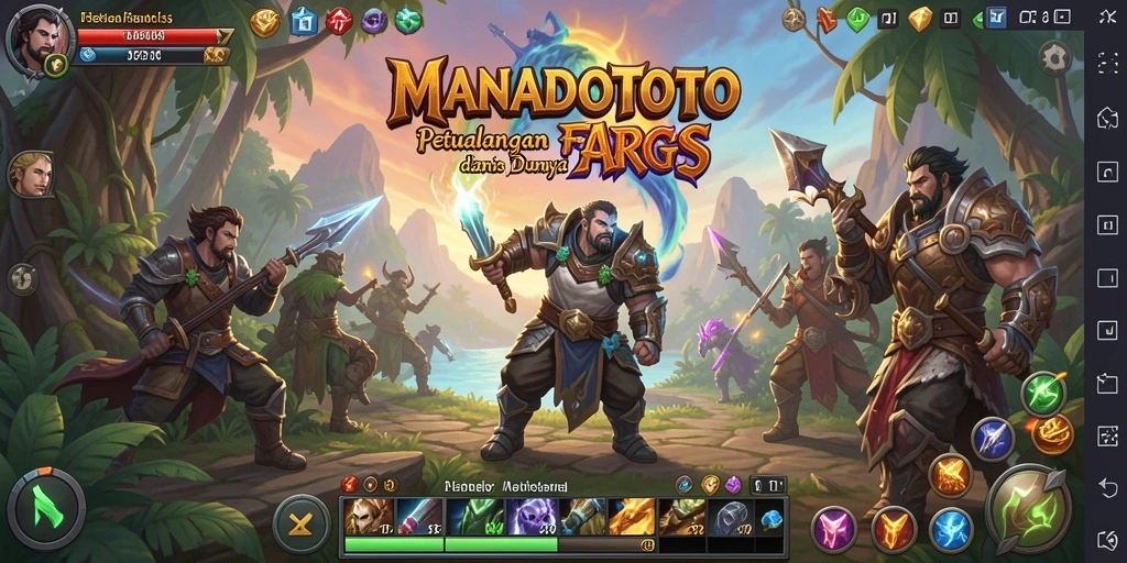 Tampilan menarik dari gameplay MANADOTOTO yang penuh aksi.