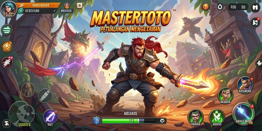 Tampilan gameplay seru dalam MASTERTOTO yang menegangkan dan mendebarkan.