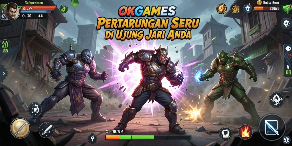 Gameplay seru dan karakter unik di OKGAMES.